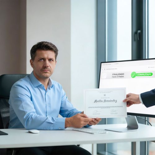 hombre feliz sin linkiwork